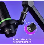 MICROPHONE USB – ÉCLAIRAGE RGB HYPERX DUOCAST (4P5E2AA) – Image 9