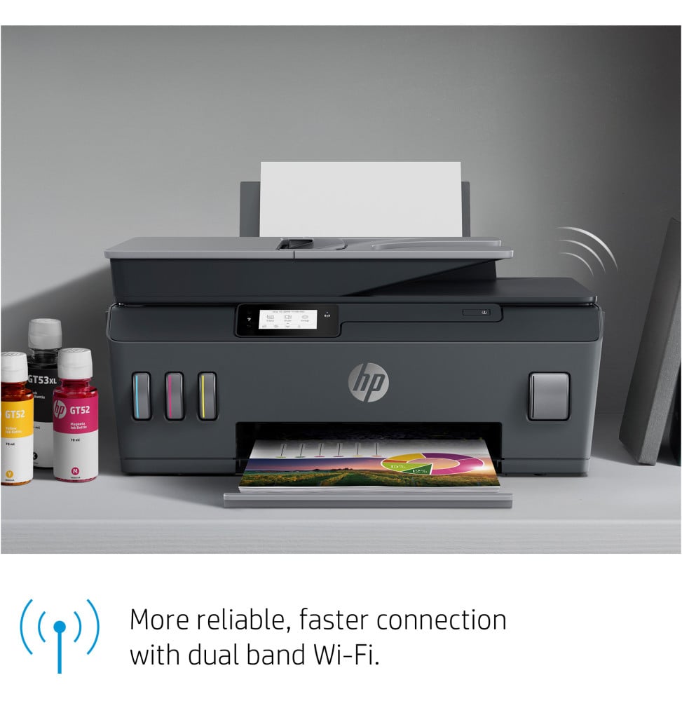 HP SMART TANK 530 IMPRIMANTE MULTIFONCTION À RÉSERVOIRS RECHARGEABLES (4SB24A)