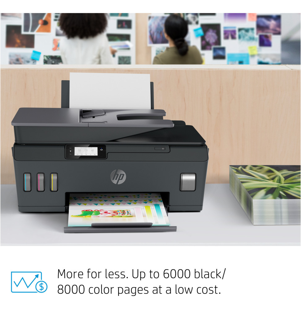 HP SMART TANK 530 IMPRIMANTE MULTIFONCTION À RÉSERVOIRS RECHARGEABLES (4SB24A)