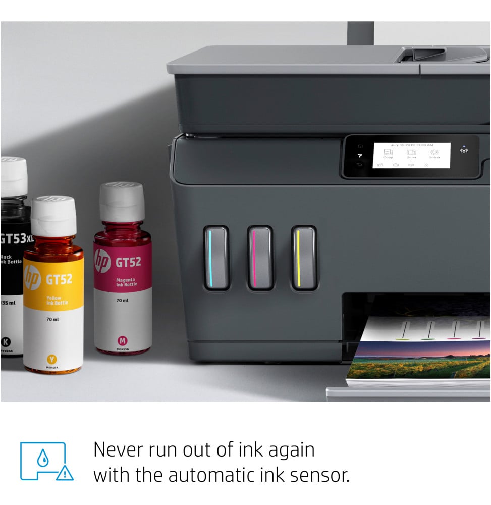 HP SMART TANK 530 IMPRIMANTE MULTIFONCTION À RÉSERVOIRS RECHARGEABLES (4SB24A)