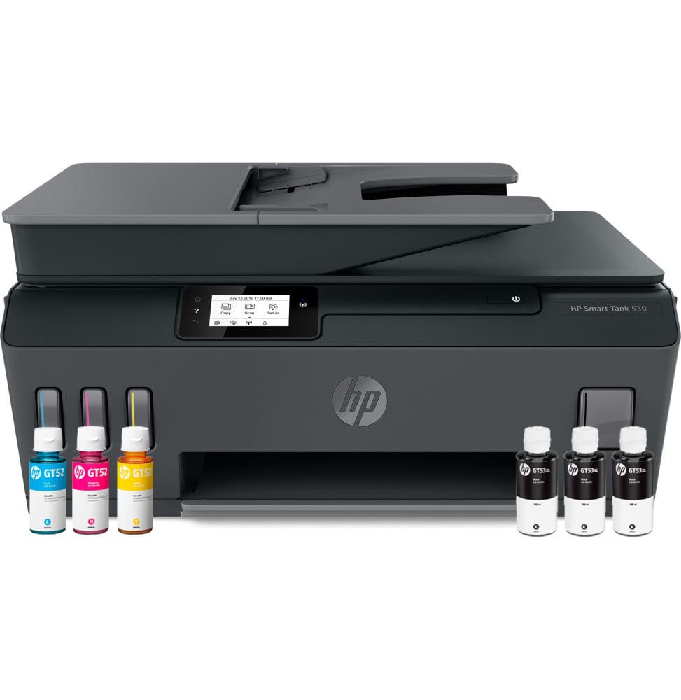HP SMART TANK 530 IMPRIMANTE MULTIFONCTION À RÉSERVOIRS RECHARGEABLES (4SB24A)