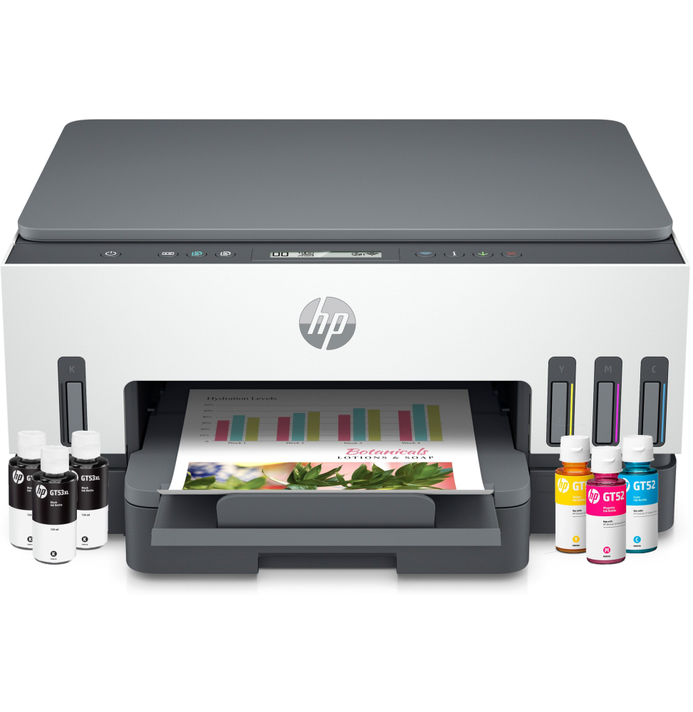 HP SMART TANK 720 IMPRIMANTE MULTIFONCTION À RÉSERVOIRS RECHARGEABLES (6UU46A)