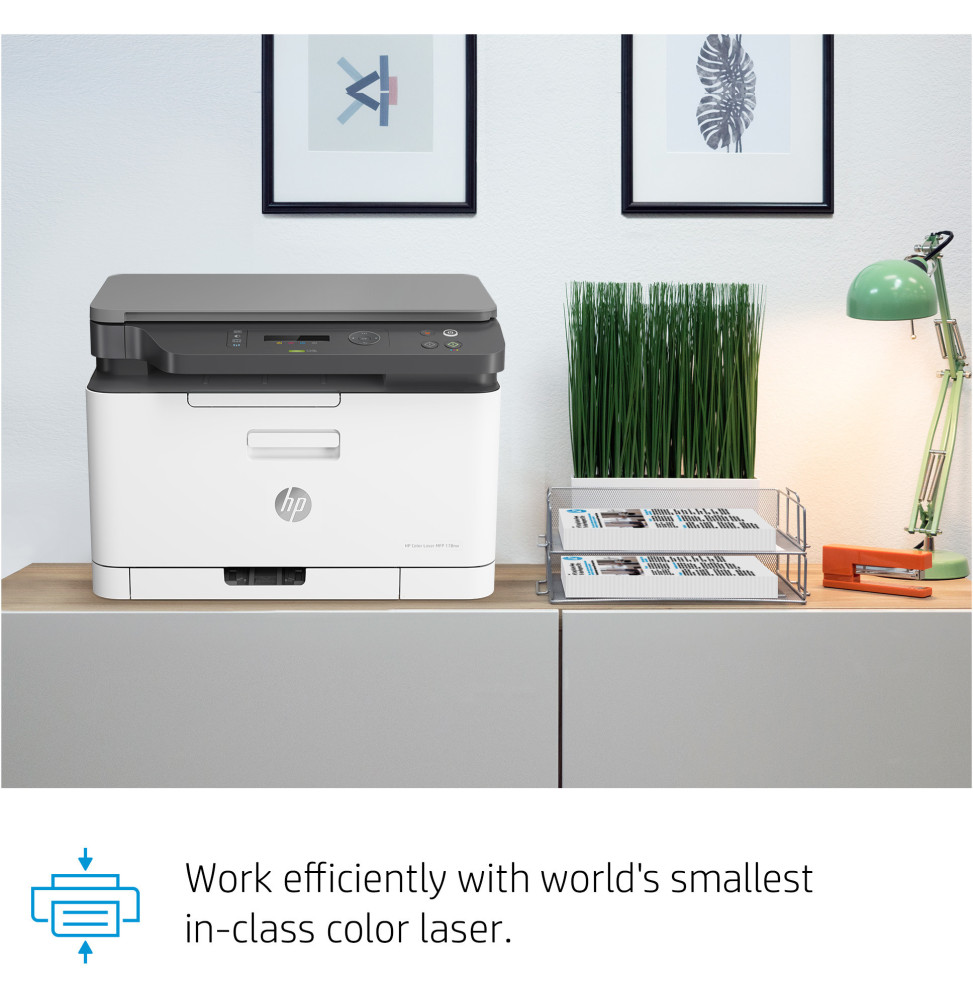 IMPRIMANTE MULTIFONCTION LASER COULEUR HP 178NW (4ZB96A)