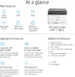 IMPRIMANTE MULTIFONCTION LASER COULEUR HP 178NW (4ZB96A) – Image 16