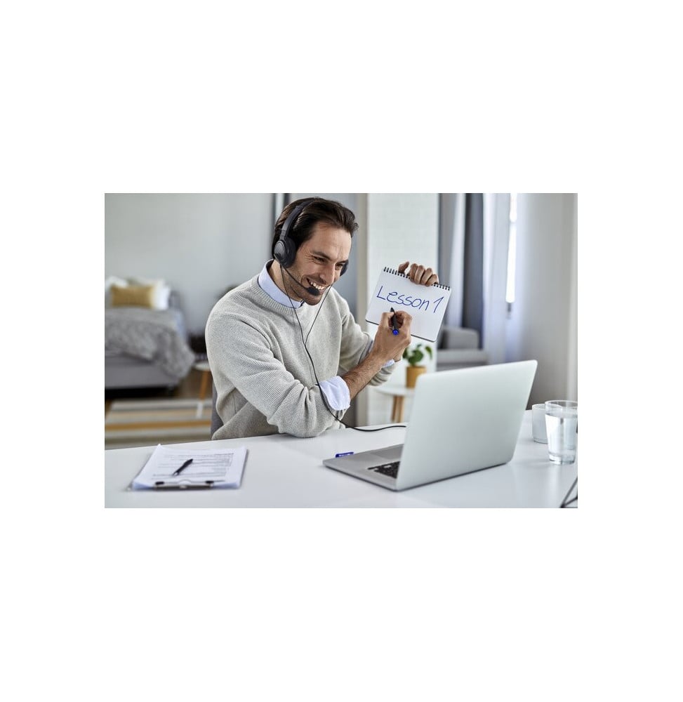 KENSINGTON MICRO-CASQUE CLASSIC USB-A AVEC RÉGLAGE DU MICRO ET DU VOLUME (K33065WW)