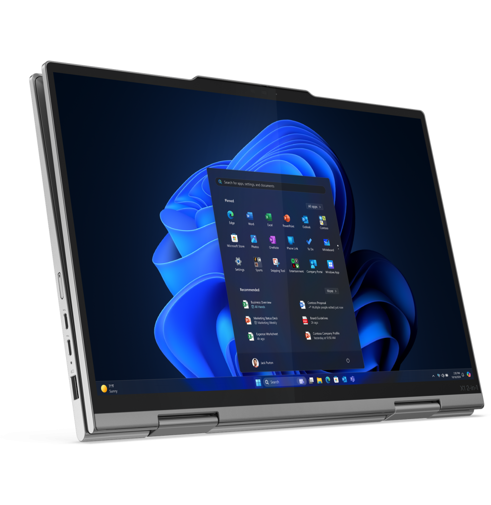 ORDINATEUR PORTABLE CONVERTIBLE LENOVO THINKPAD X1 2-IN-1 GEN 10 AURA EDITION (21NU0077FE)