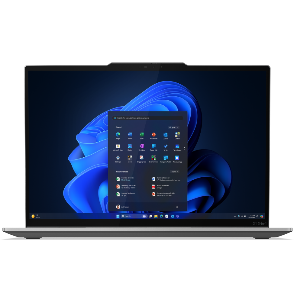 ORDINATEUR PORTABLE CONVERTIBLE LENOVO THINKPAD X1 2-IN-1 GEN 10 AURA EDITION (21NU0077FE)
