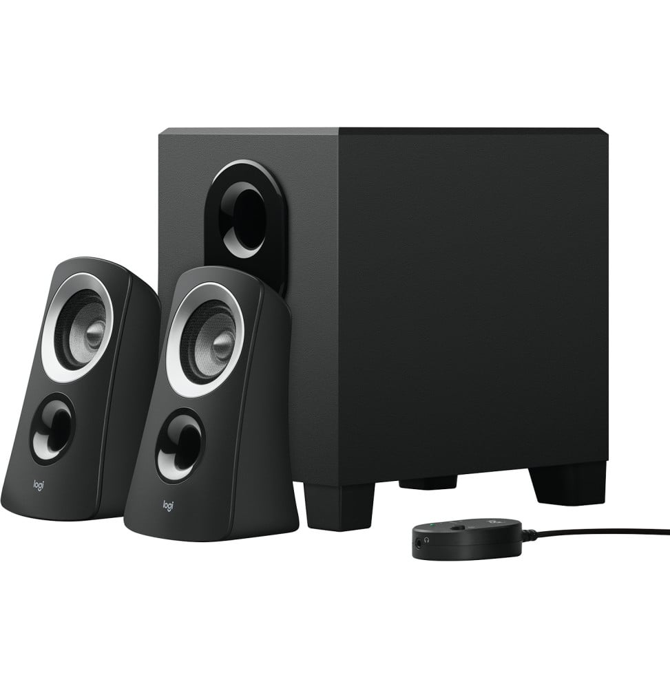 HAUT-PARLEURS LOGITECH Z313 - 2.1 STÉRÉO - 50 WATTS JACK 3,5MM