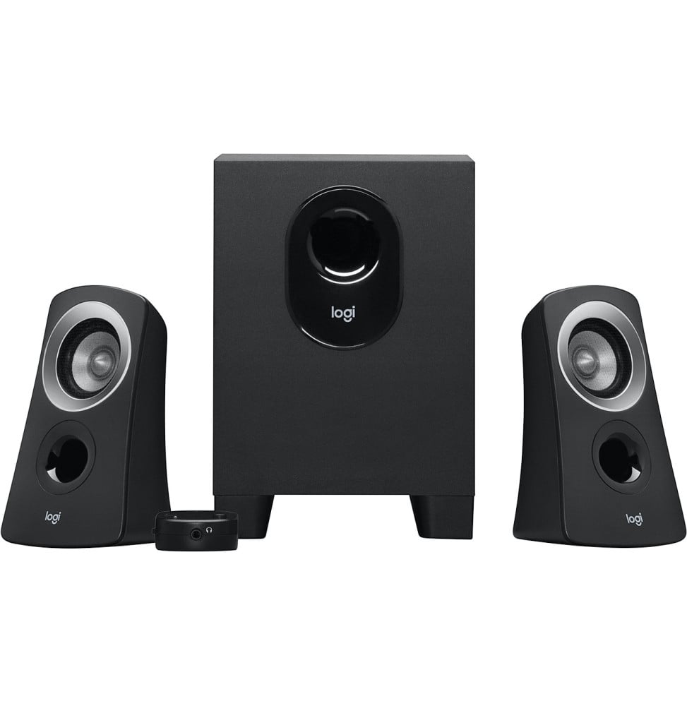 HAUT-PARLEURS LOGITECH Z313 - 2.1 STÉRÉO - 50 WATTS JACK 3,5MM