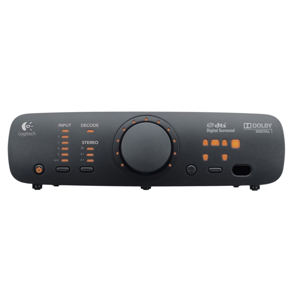LOGITECH SPEAKER SYSTEM Z906 - 5.1 - THX 500 WATTS AVEC TÉLÉCOMMANDE SANS FIL