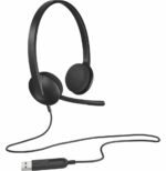 CASQUE LOGITECH H340 POUR PC AVEC MICROPHONE ANTI-PARASITE - USB (981-000475) – Image 2