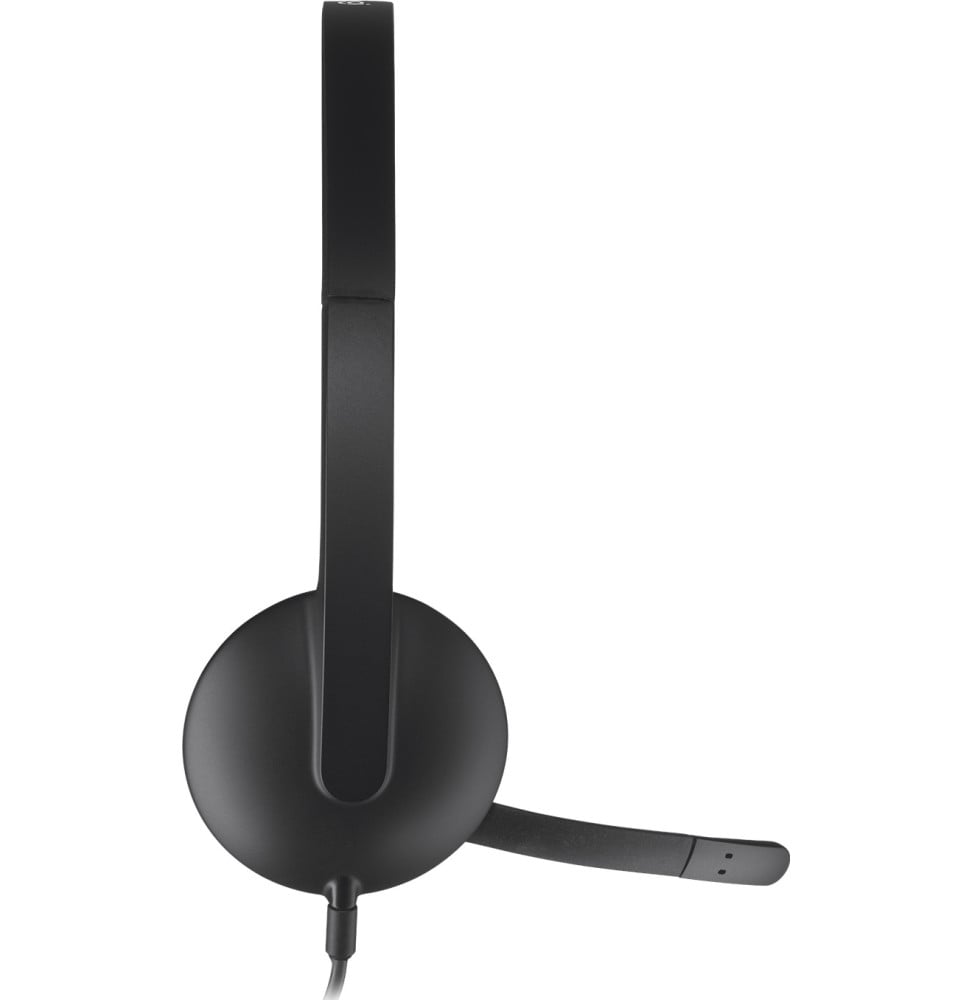CASQUE LOGITECH H340 POUR PC AVEC MICROPHONE ANTI-PARASITE - USB (981-000475)