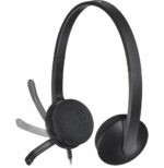 CASQUE LOGITECH H340 POUR PC AVEC MICROPHONE ANTI-PARASITE - USB (981-000475) – Image 4