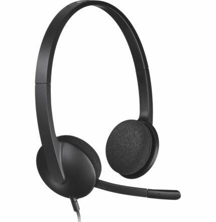 CASQUE LOGITECH H340 POUR PC AVEC MICROPHONE ANTI-PARASITE - USB (981-000475)