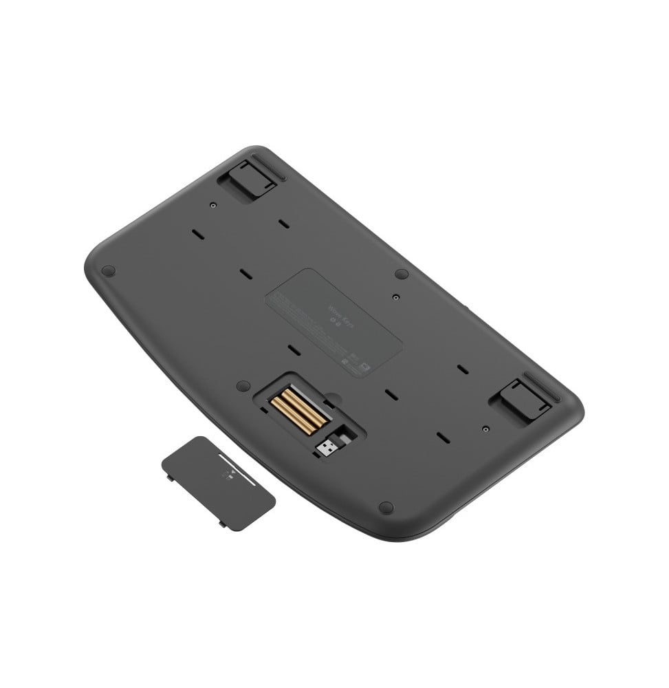 LOGITECH WAVE KEYS CLAVIER RF SANS FIL + BLUETOOTH AZERTY FRANÇAIS GRAPHITE (920-012286)