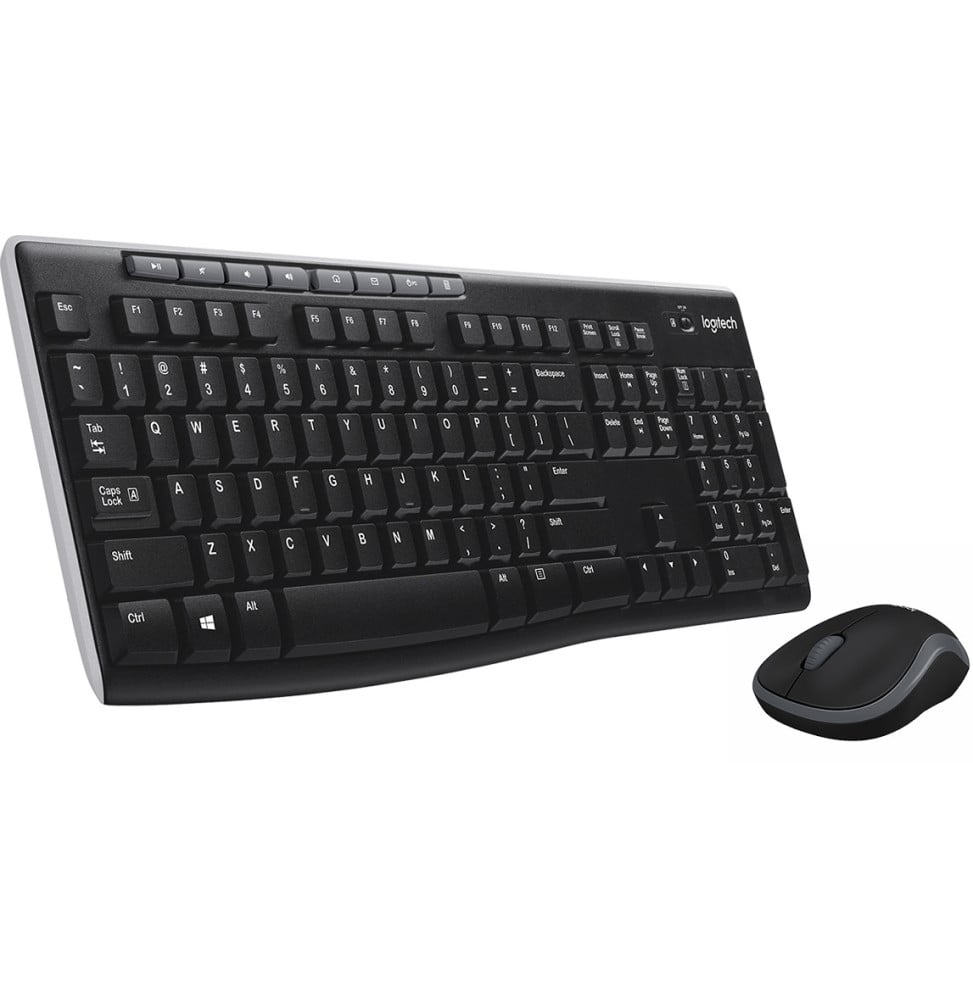 LOGITECH WIRELESS DESKTOP MK270 - ENSEMBLE SANS FIL SOURIS + CLAVIER (AZERTY FRANÇAIS)