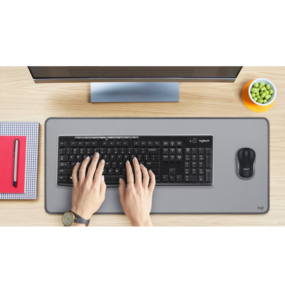 LOGITECH WIRELESS DESKTOP MK270 - ENSEMBLE SANS FIL SOURIS + CLAVIER (AZERTY FRANÇAIS)