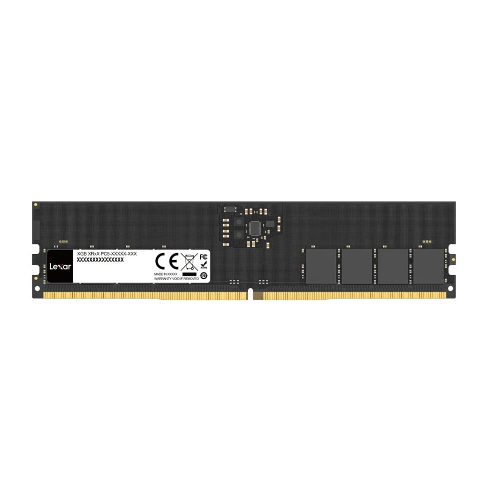 BARRETTE MÉMOIRE LEXAR U-DIMM 32 GO DDR5 5600 MHZ - PC BUREAU (LD5U32G56C46ST-BGS)