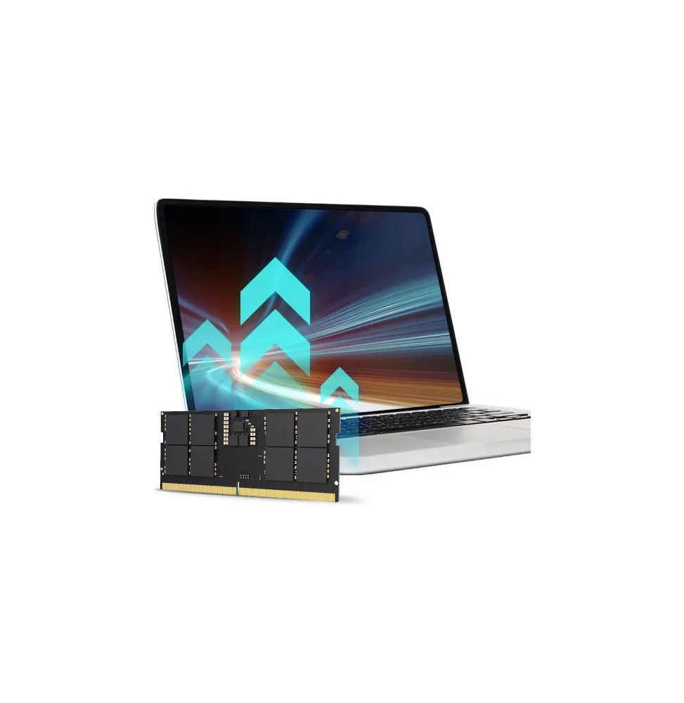 BARRETTE MÉMOIRE LEXAR SO-DIMM 8 GO DDR5 5600 MHZ - PC PORTABLE (LD5S08G56C46ST-BGS)