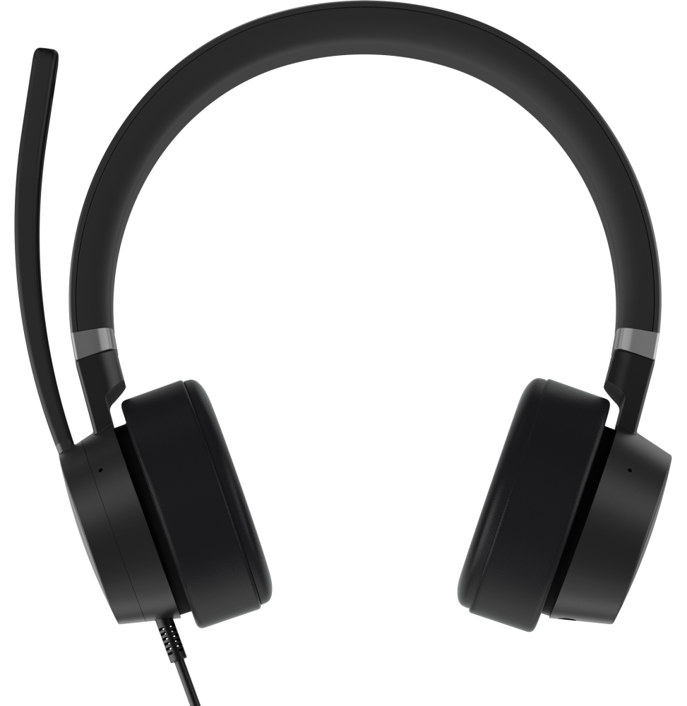 MICRO-CASQUE FILAIRE LENOVO GO ANC (MS TEAMS) - USB (4XD1C99223)