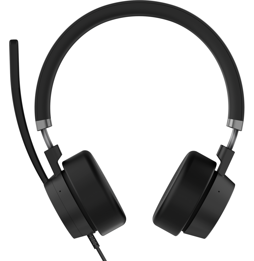 MICRO-CASQUE FILAIRE LENOVO GO ANC (MS TEAMS) - USB (4XD1C99223)