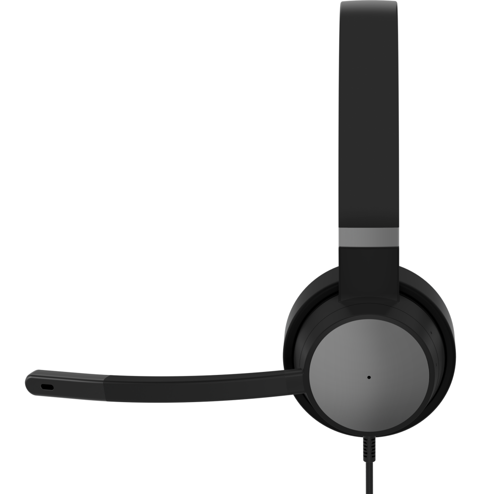 MICRO-CASQUE FILAIRE LENOVO GO ANC (MS TEAMS) - USB (4XD1C99223)