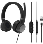 MICRO-CASQUE FILAIRE LENOVO GO ANC (MS TEAMS) - USB (4XD1C99223) – Image 8
