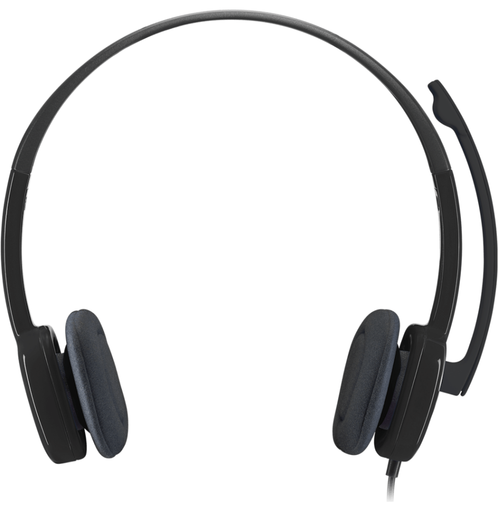 MICRO-CASQUE FILAIRE LOGITECH H151 STEREO - JACK 3.5 MM (981-000589)