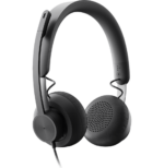MICRO-CASQUE FILAIRE LOGITECH ZONE WIRED TEAMS - USB-C & USB-A (981-000870) – Image 2