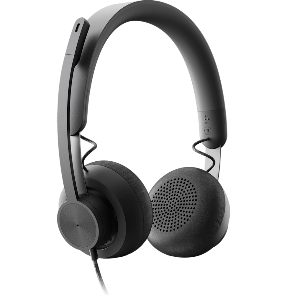 MICRO-CASQUE FILAIRE LOGITECH ZONE WIRED TEAMS - USB-C & USB-A (981-000870)