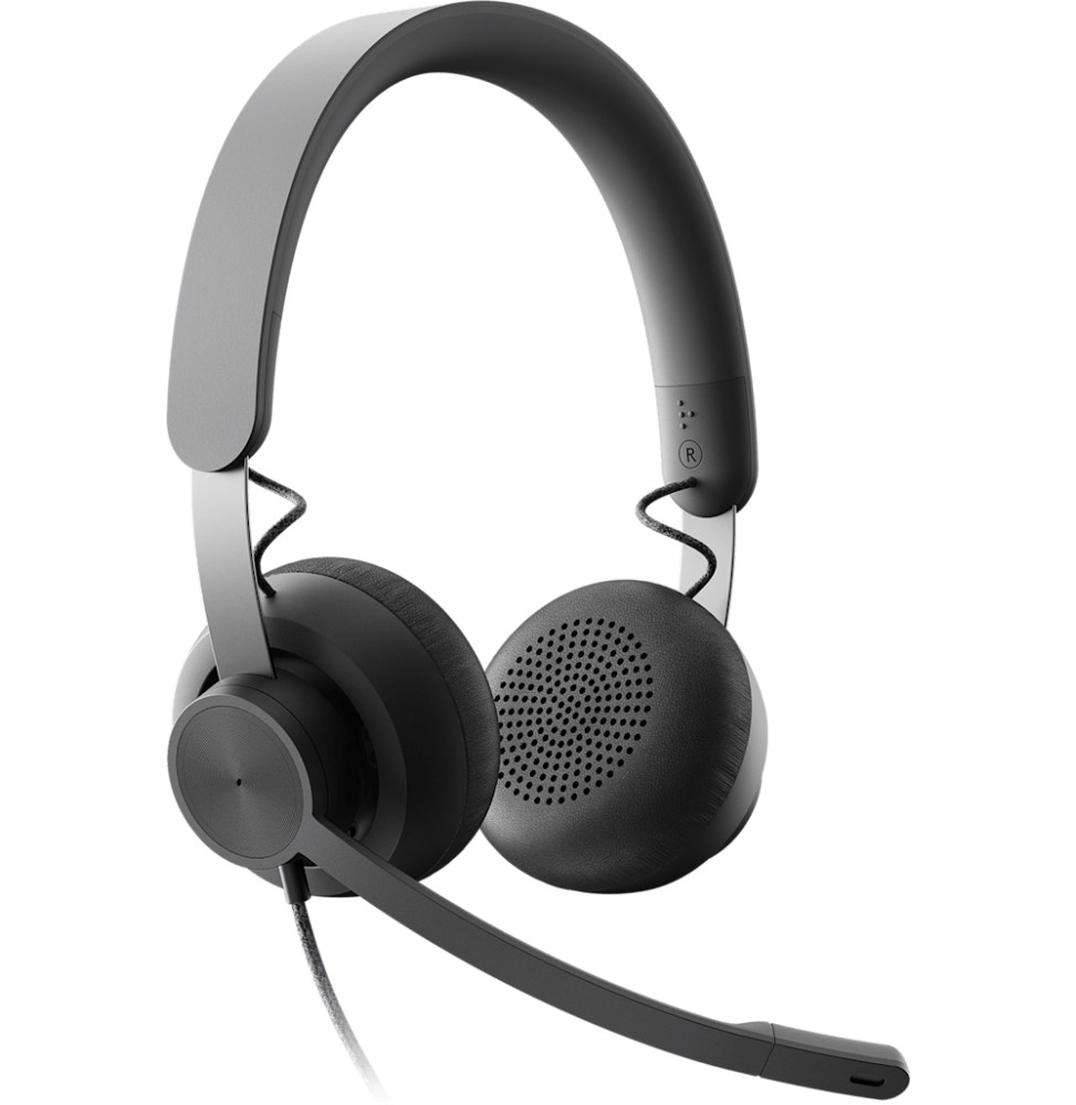 MICRO-CASQUE FILAIRE LOGITECH ZONE WIRED TEAMS - USB-C & USB-A (981-000870)