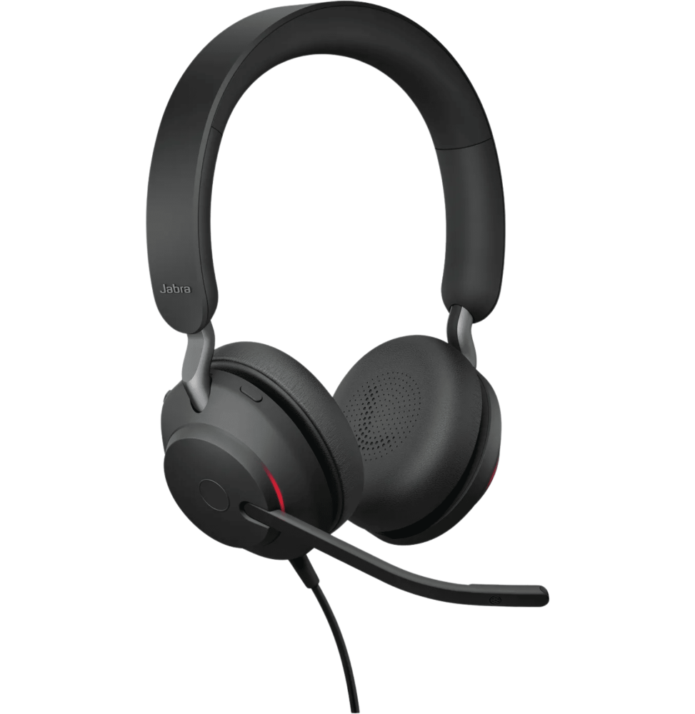 MICRO-CASQUE JABRA EVOLVE2 40 SE VERSION STEREO MS USB-C/A (24189-999-799)