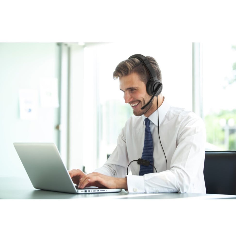 MICRO-CASQUE KENSINGTON H1000 USB-C SUPRA-AURICULAIRE (K83450WW)