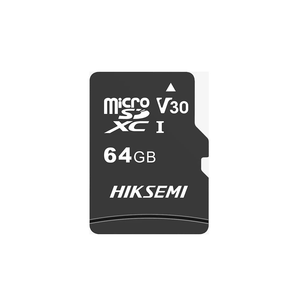 CARTE MÉMOIRE HIKSEMI MICRO SDHC 64GB CLASS 10 V30 (HS-TF-C1-STD-64G)