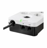 MULTIPRISE PARASURTENSEUR EATON BOÎTIER DE PROTECTION PB8TUF 8 PRISES AVEC 2 PORTES DE TÉLÉPHONE – Image 3