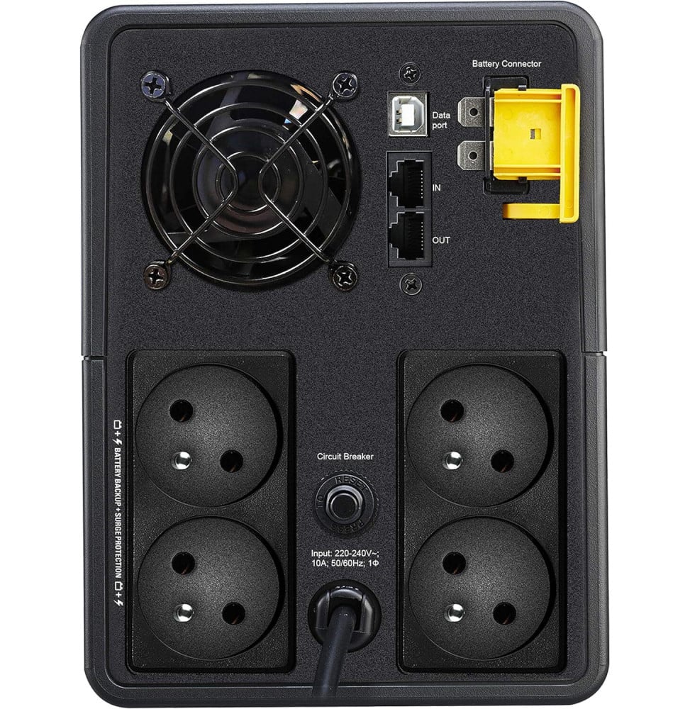 ONDULEUR LINE-INTERACTIVE APC BACK UPS BX2200MI-FR - 1200 W / 2200VA - 4 PRISES FR
