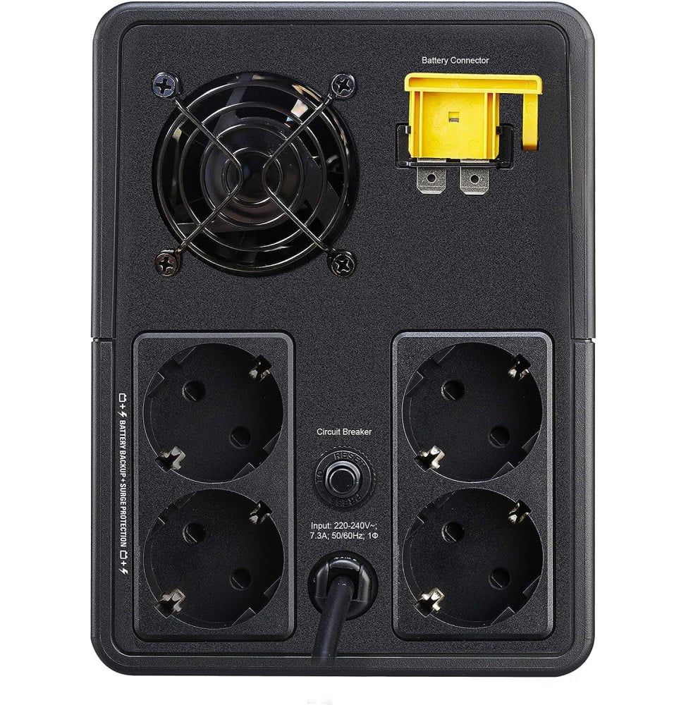 ONDULEUR LINE-INTERACTIVE APC EASY UPS BVX1600LI-GR - 900 W / 1600 VA - 4 PRISES FR (SCHUKO)