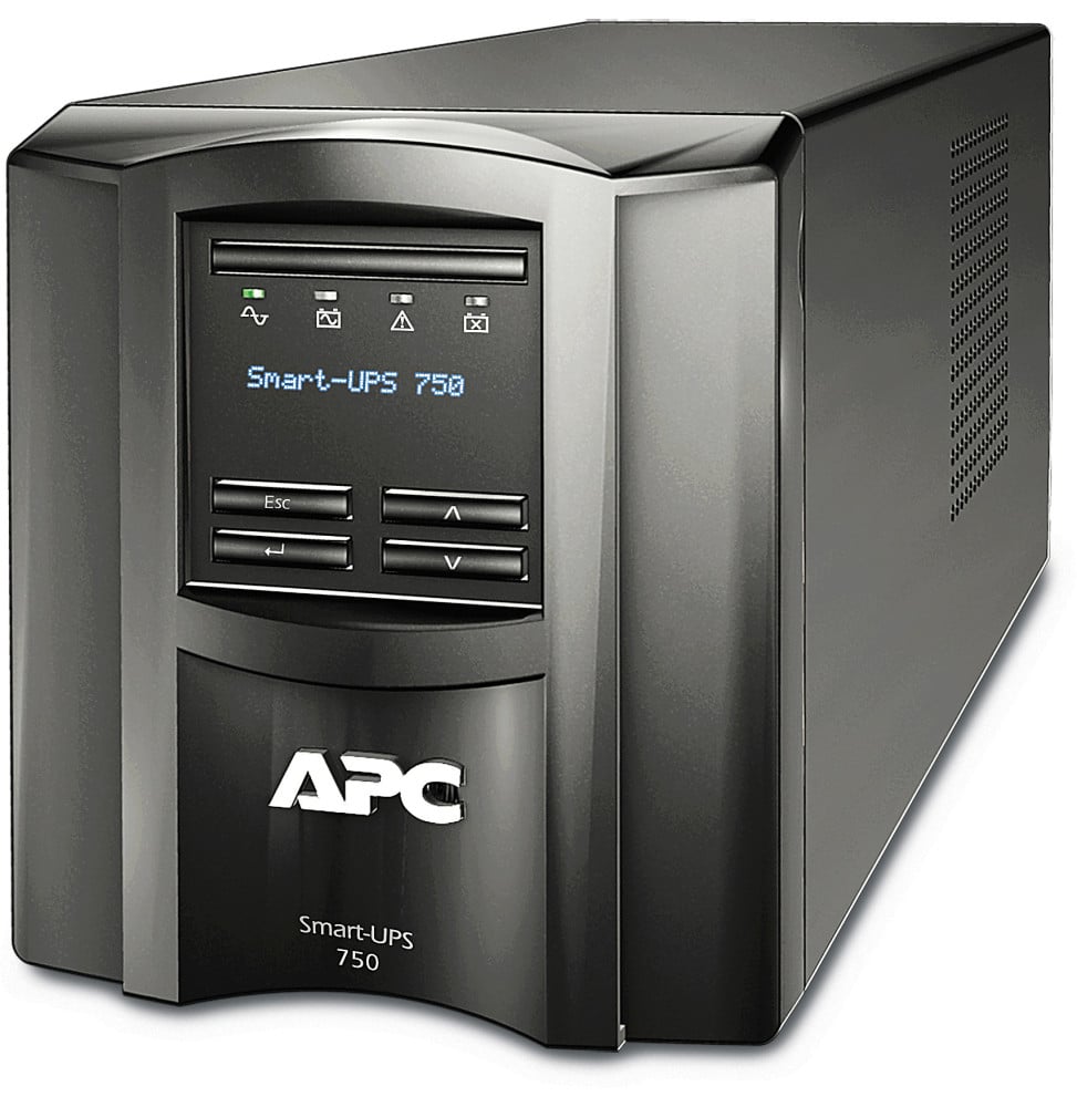 ONDULEUR LINE-INTERACTIVE APC SMART-UPS SMT SMT750IC - 500 W / 750 VA - 6 PRISES C13