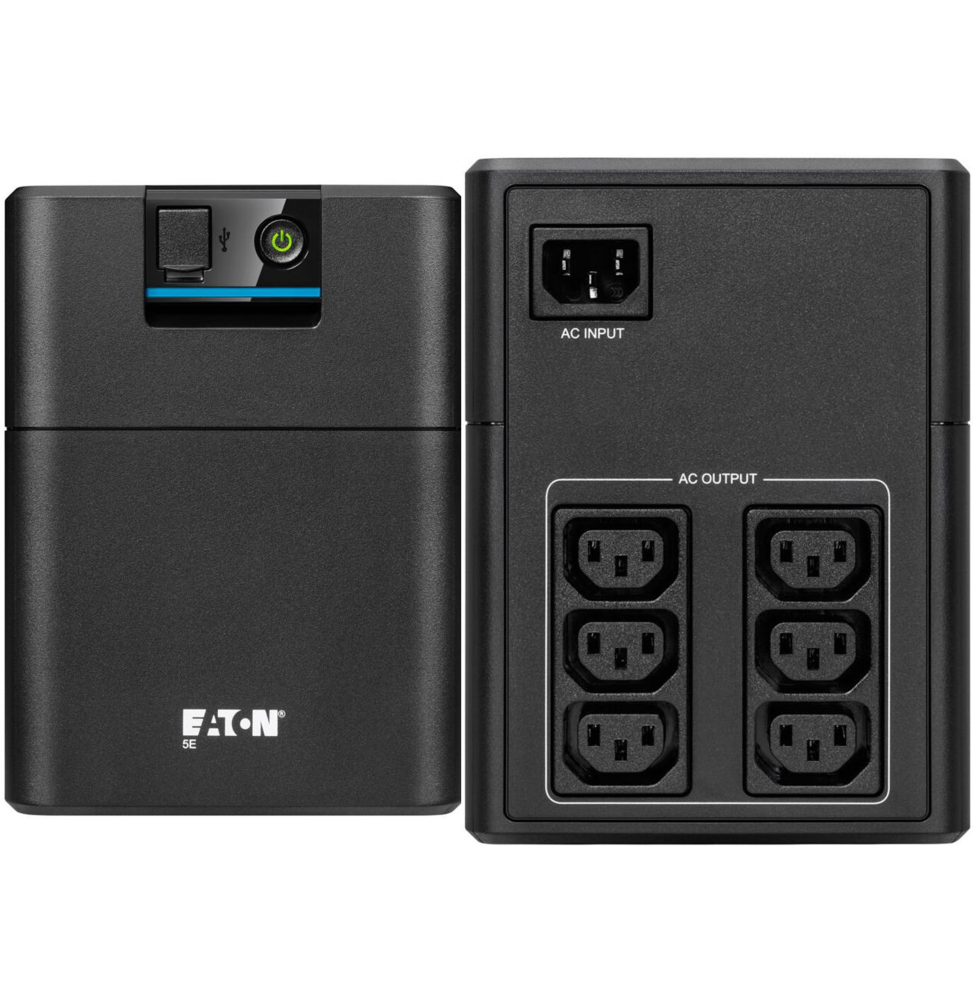 ONDULEUR LINE-INTERACTIVE EATON 5E GEN2 5E1200UI USB - 660 W / 1200 VA - 6 PRISES C13