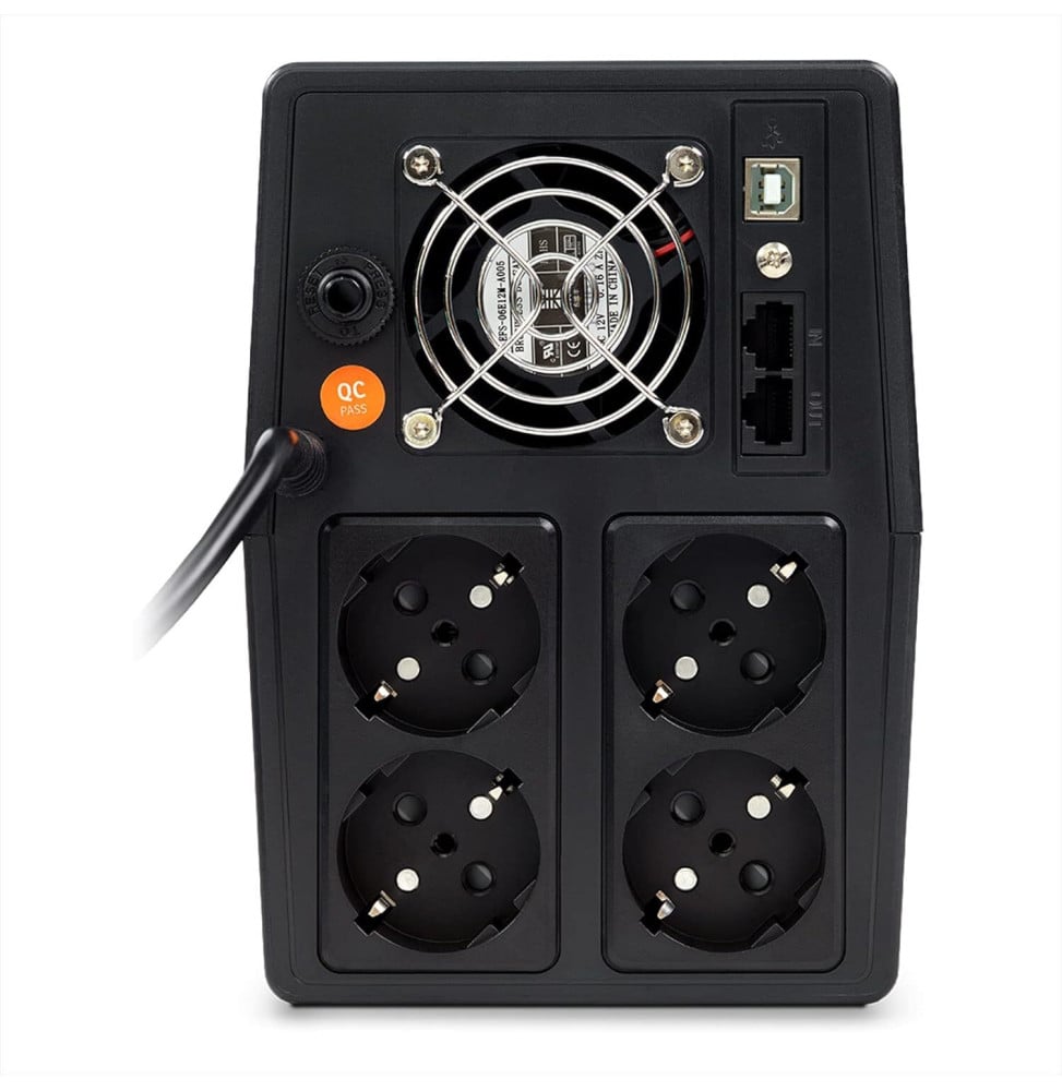 ONDULEUR LINE-INTERACTIVE NJOY HORUS PLUS 2000 - 1200W / 2000 VA - 4 PRISES FR (PWUP-LI200H1-AZ)