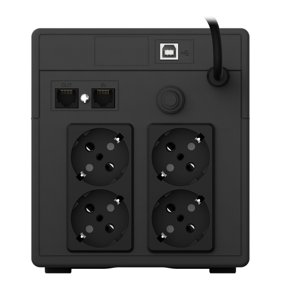 ONDULEUR LINE-INTERACTIVE NJOY UPS CADU 1000 - 600 W / 1000 VA - 4 PRISES FR (UPCMTLS610HCAAZ)