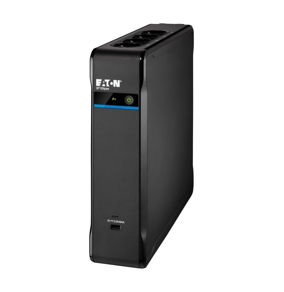 ONDULEUR OFF-LINE EATON 3P ELLIPSE 3P1300UF - 840 W / 1300 VA - 8 PRISES FR + USB