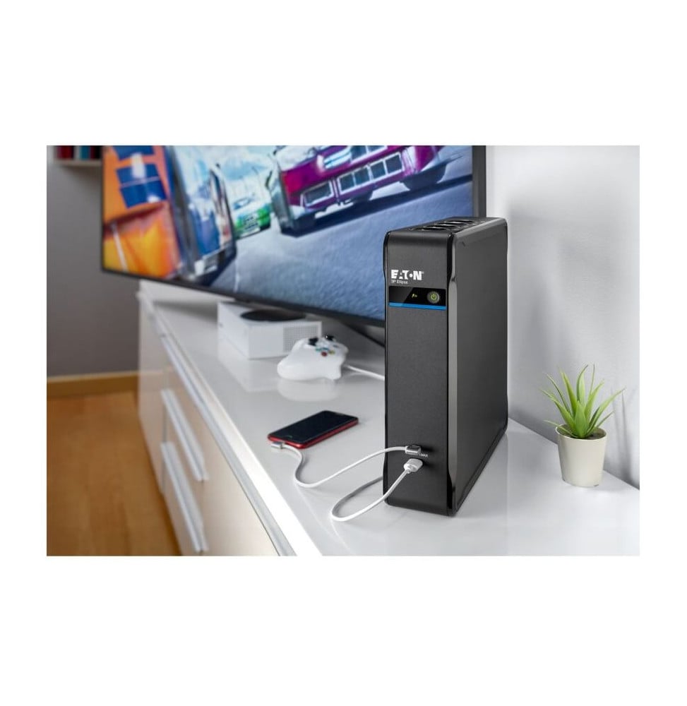 ONDULEUR OFF-LINE EATON 3P ELLIPSE 3P1300UF - 840 W / 1300 VA - 8 PRISES FR + USB