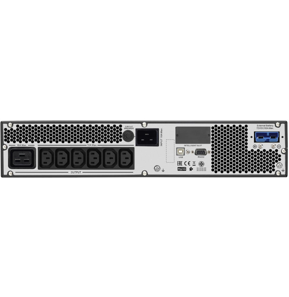 ONDULEUR ON-LINE APC EASY UPS SRV SRV3KRIL - 2400 W / 3000VA - 6 PRISES C13 + 1 PRISE C19