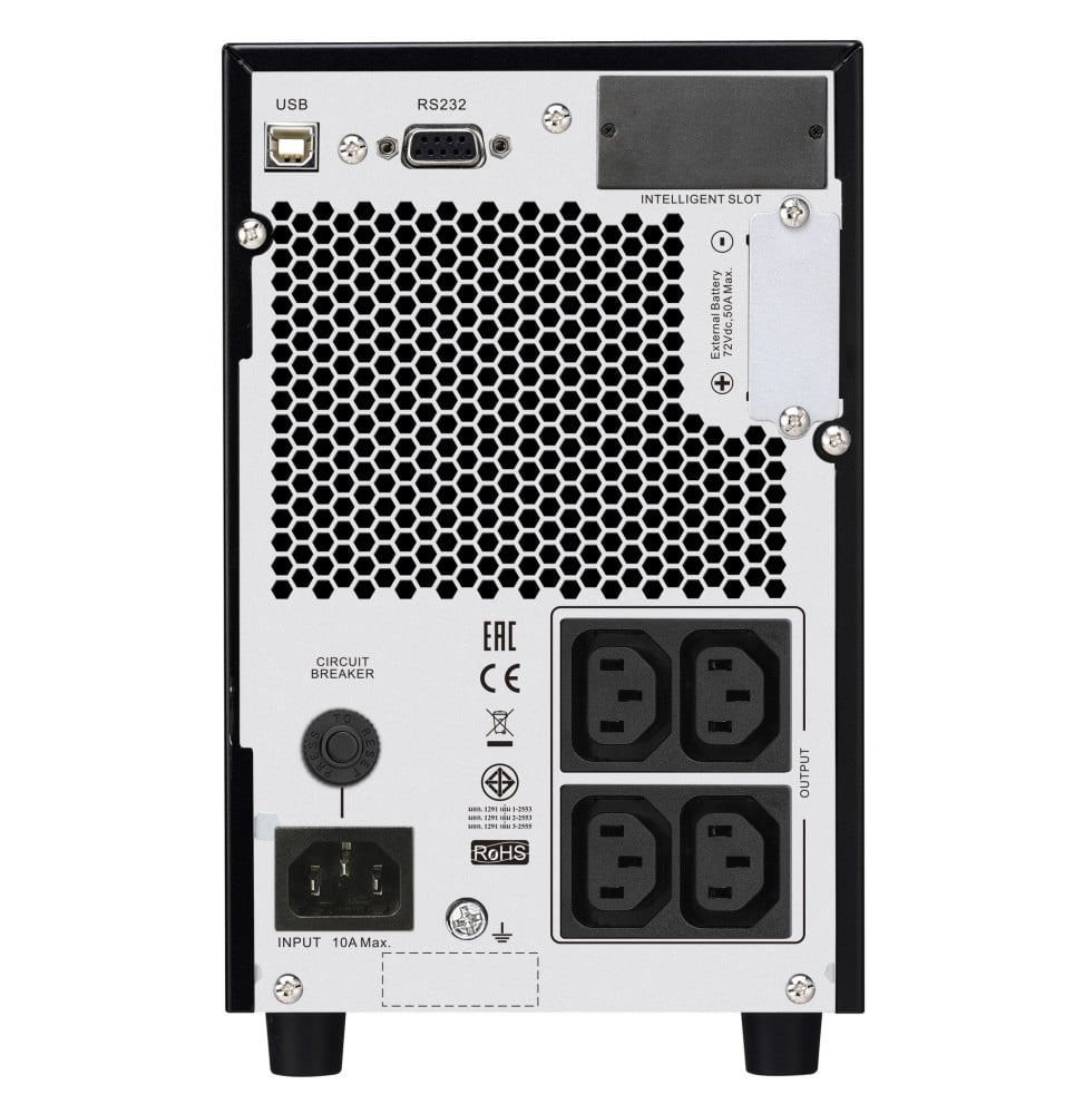 ONDULEUR ON-LINE APC EASY UPS SRV2KIL - 1600 W / 2 KVA - 4 SORTIE(S) CA