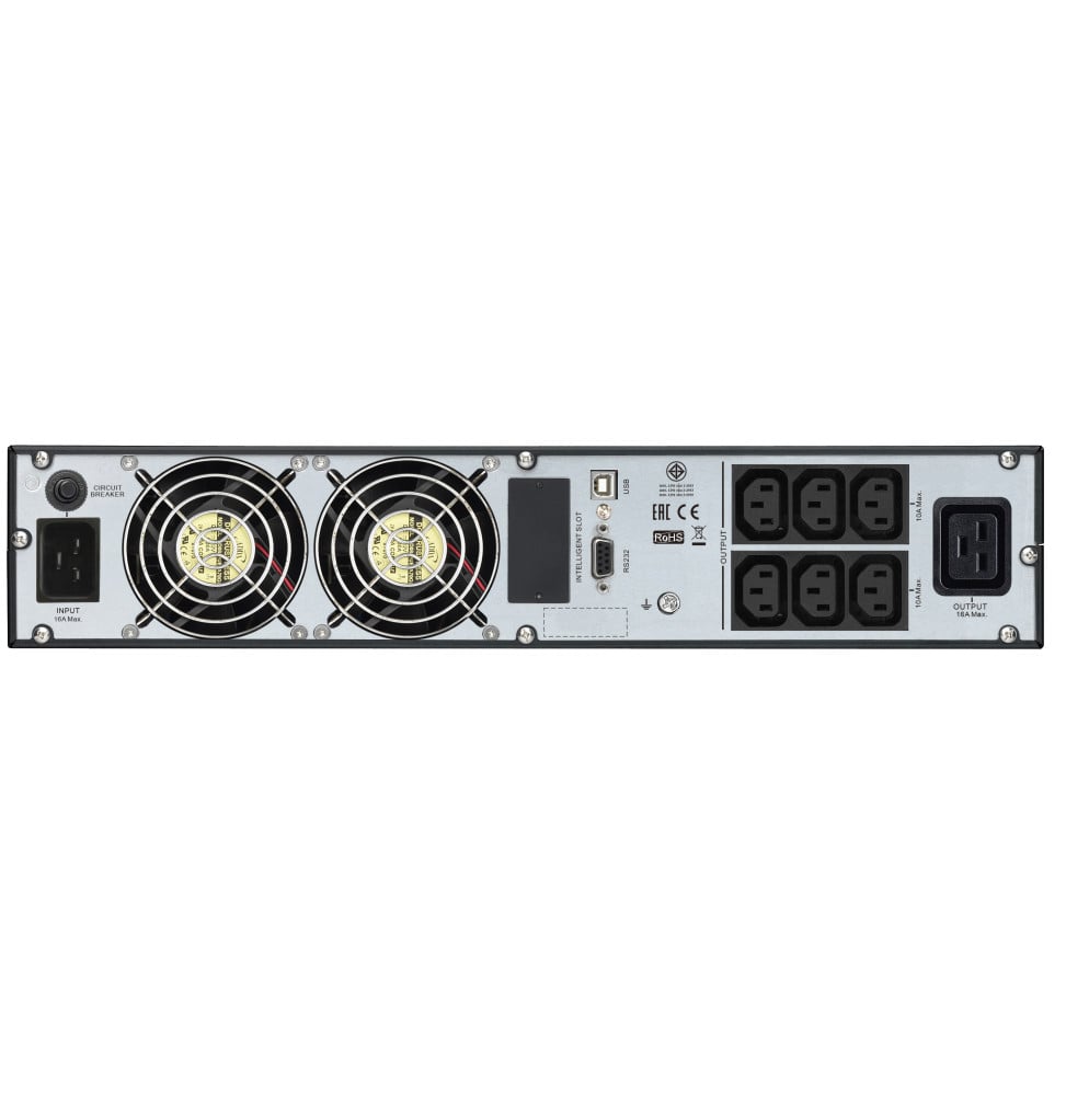 ONDULEUR ON-LINE APC EASY UPS SRV SRV3KRI - 2400 W / 3000 VA - 6 PRISES C13 + 1 PRISE C19