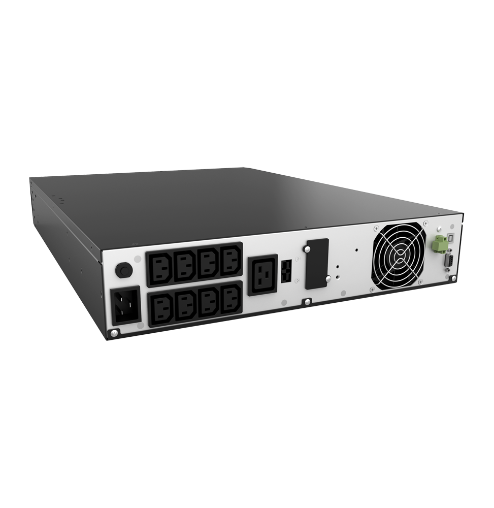 ONDULEUR ON-LINE NJOY ASTER 3K - 2700 W / 3000 VA - 8 PRISES C13 + 1 PRISE C19 (UPCMCOP930HASCG)