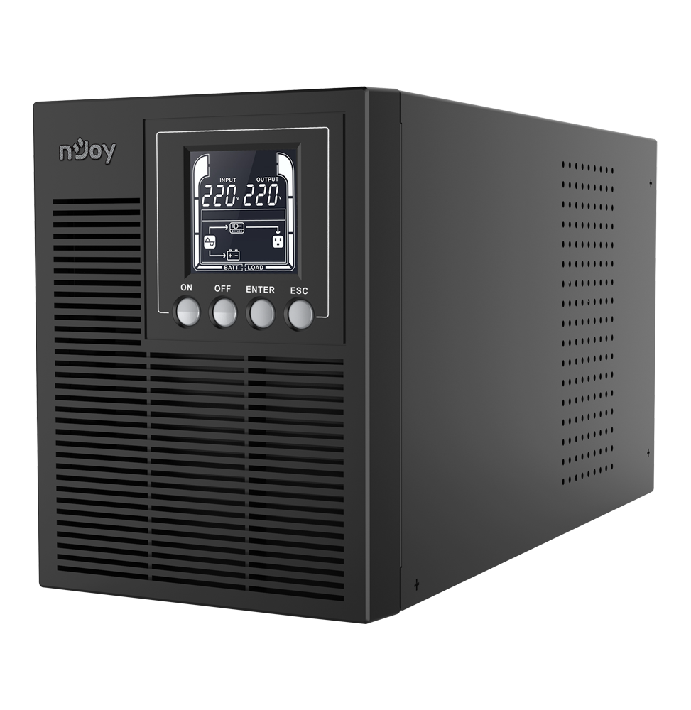 ONDULEUR ON-LINE NJOY ECHO PRO 1000 - 800 W / 1000 VA - 3 PRISES FR (UPOL-OL100EP-CG)