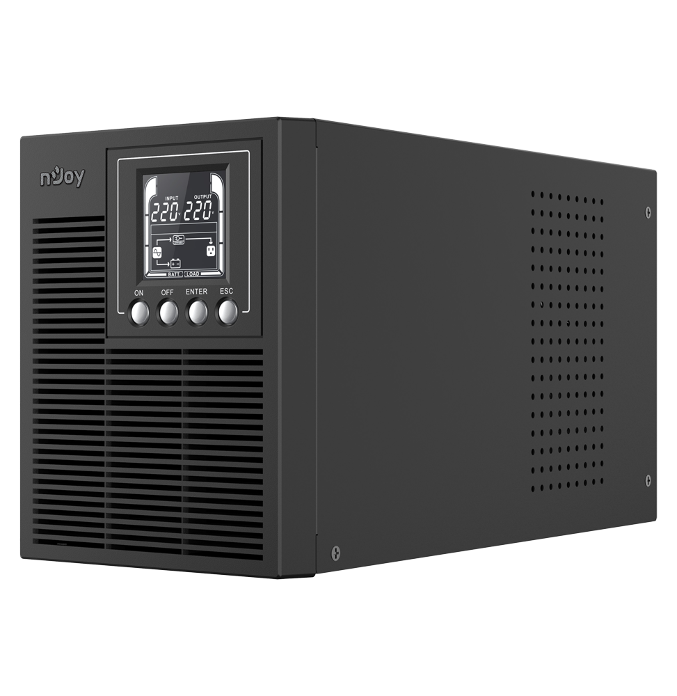 ONDULEUR ON-LINE NJOY ECHO PRO 1000 - 800 W / 1000 VA - 3 PRISES FR (UPOL-OL100EP-CG)