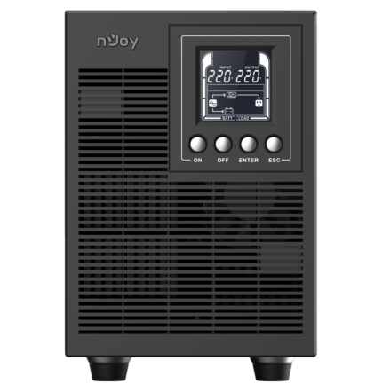 ONDULEUR ON-LINE NJOY ECHO PRO 2000 - 1600 W / 2000 VA - 4 PRISES FR (UPOL-OL200EP-CG)
